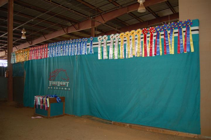 The wall of ribbons!!!!!